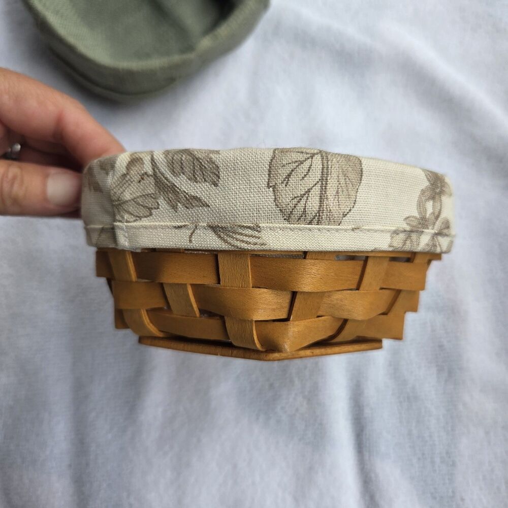 Longaberger 2001 Horizon of Hope Basket Set with 4 Liners & Protector